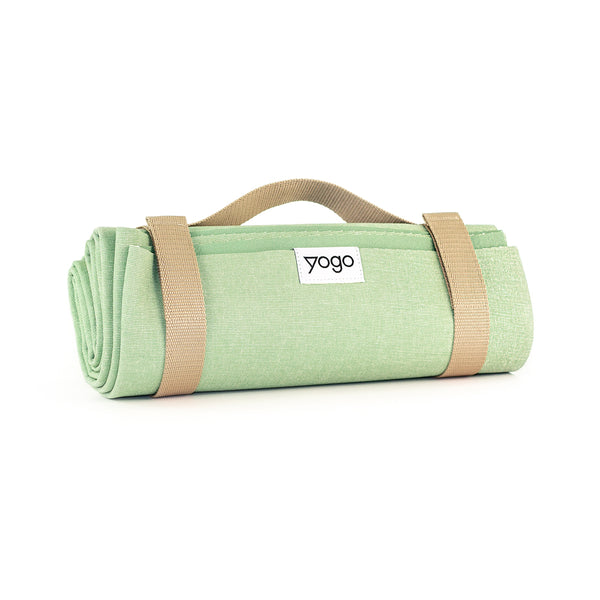 Retro Cute Cactus Yoga Mat Folding Travel Fitness & Exercise Mat with  Carrying Bag Non-Slip Lightweight Travel Yoga Mat for Women Pilates 72L ×  26.8”