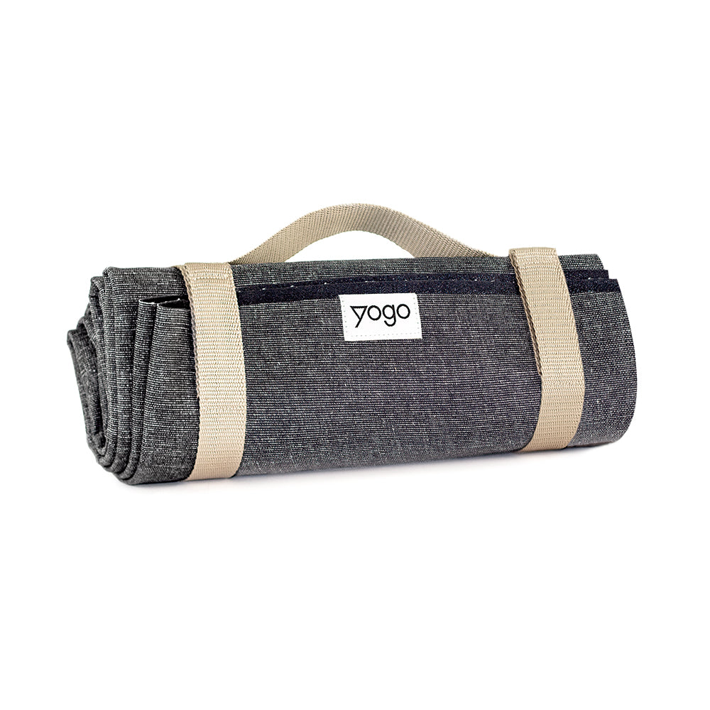 Yoga Set - YoFoMat (Patented Folding Yoga Mat) + Equanimity Premium Yoga  Towel + Travel Bag
