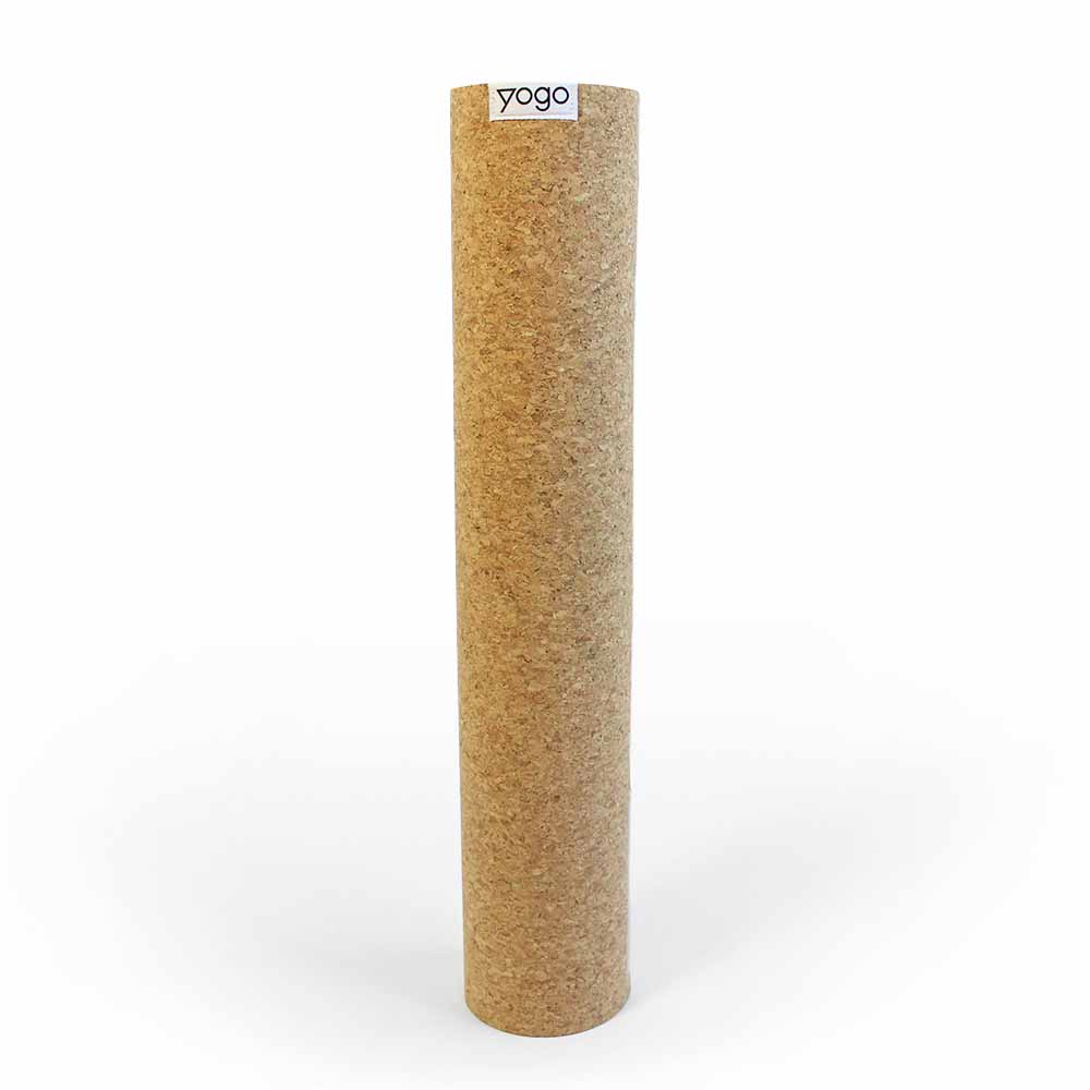 Cork Hot Yoga Mat with Hydro-Grip, Non-Slip, FSC-Certified Rubber