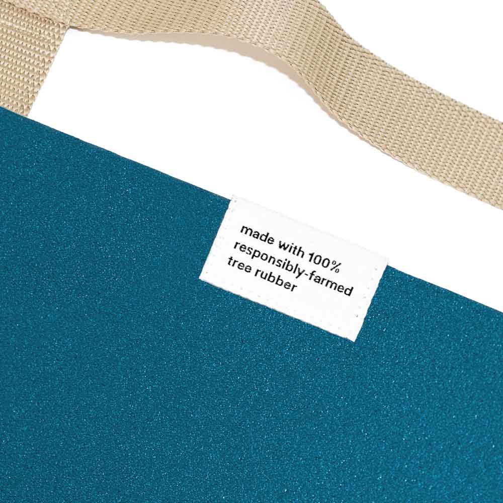 Ultralight Foldable Travel Yoga Mat with Non-Slip FSC-Certified Natural Rubber