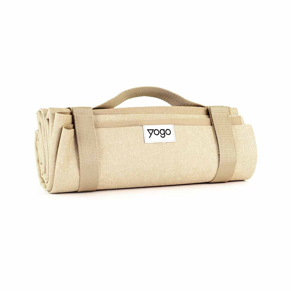 Ultralight Foldable Travel Yoga Mat with Non-Slip FSC-Certified Natural Rubber