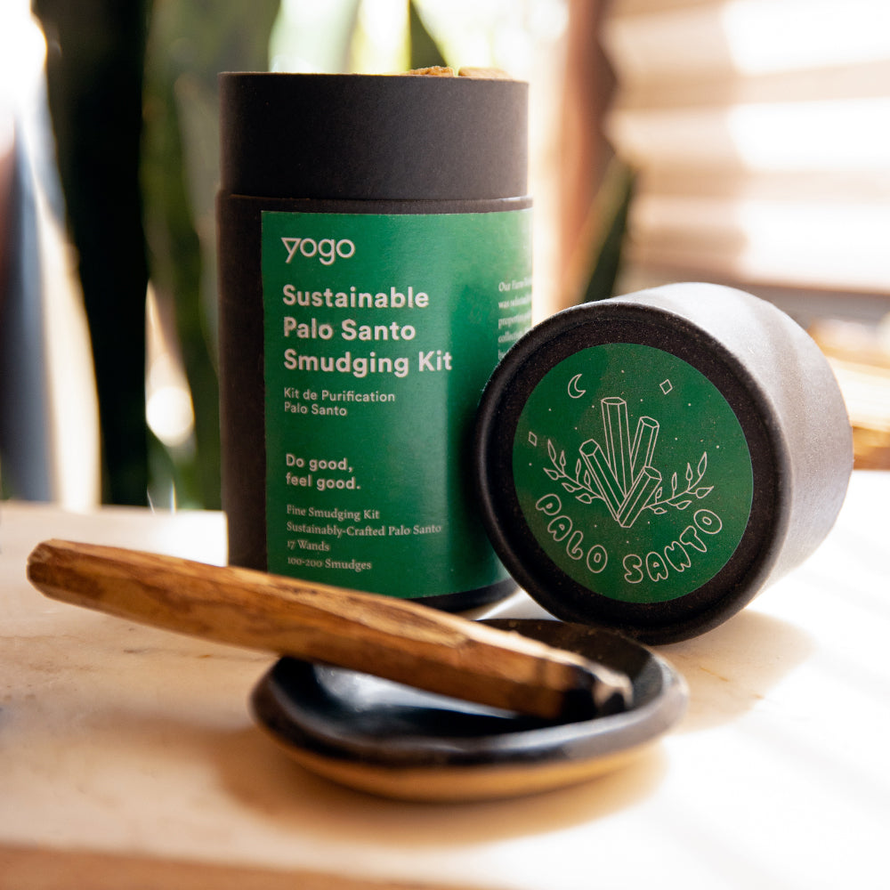 Sustainable Palo Santo Smudging Kit - Yogo